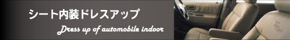 厳選素材と熟練技術でドレスアップ!オリジナル革(シート・内装)
